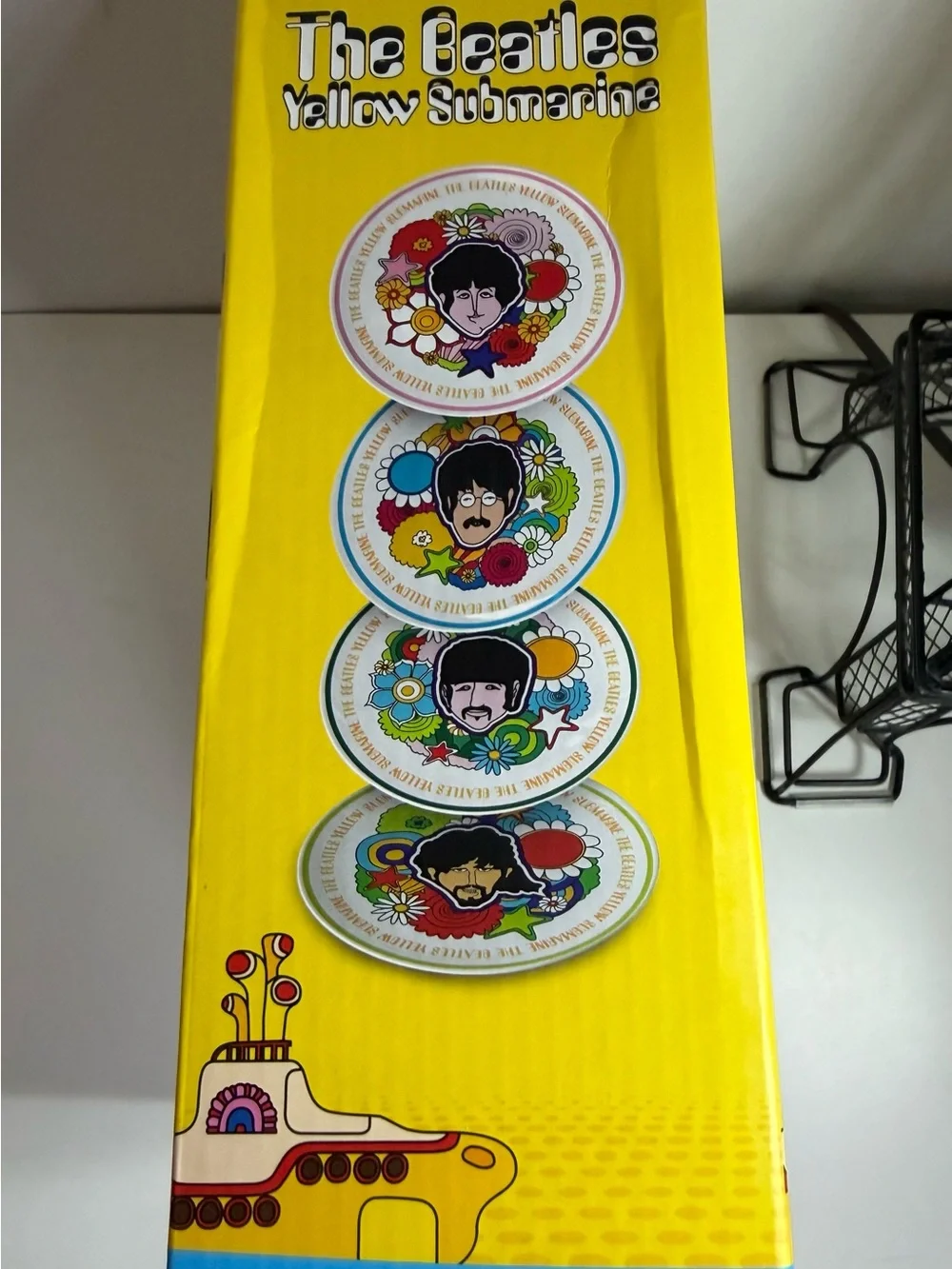 The Beatles Yellow Submarine Plate